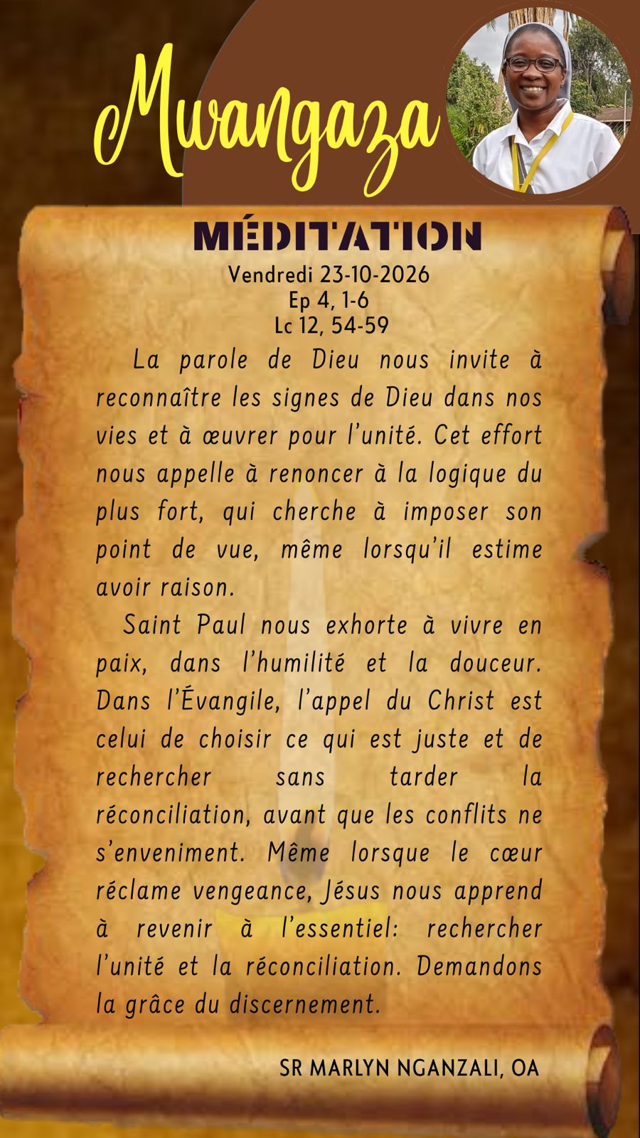 Vendredi 23.10.2026
