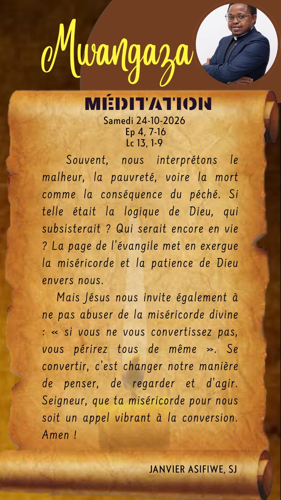 Samedi 24.10.2026