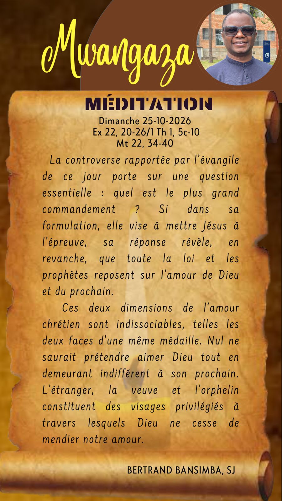 Dimanche 25.10.2026