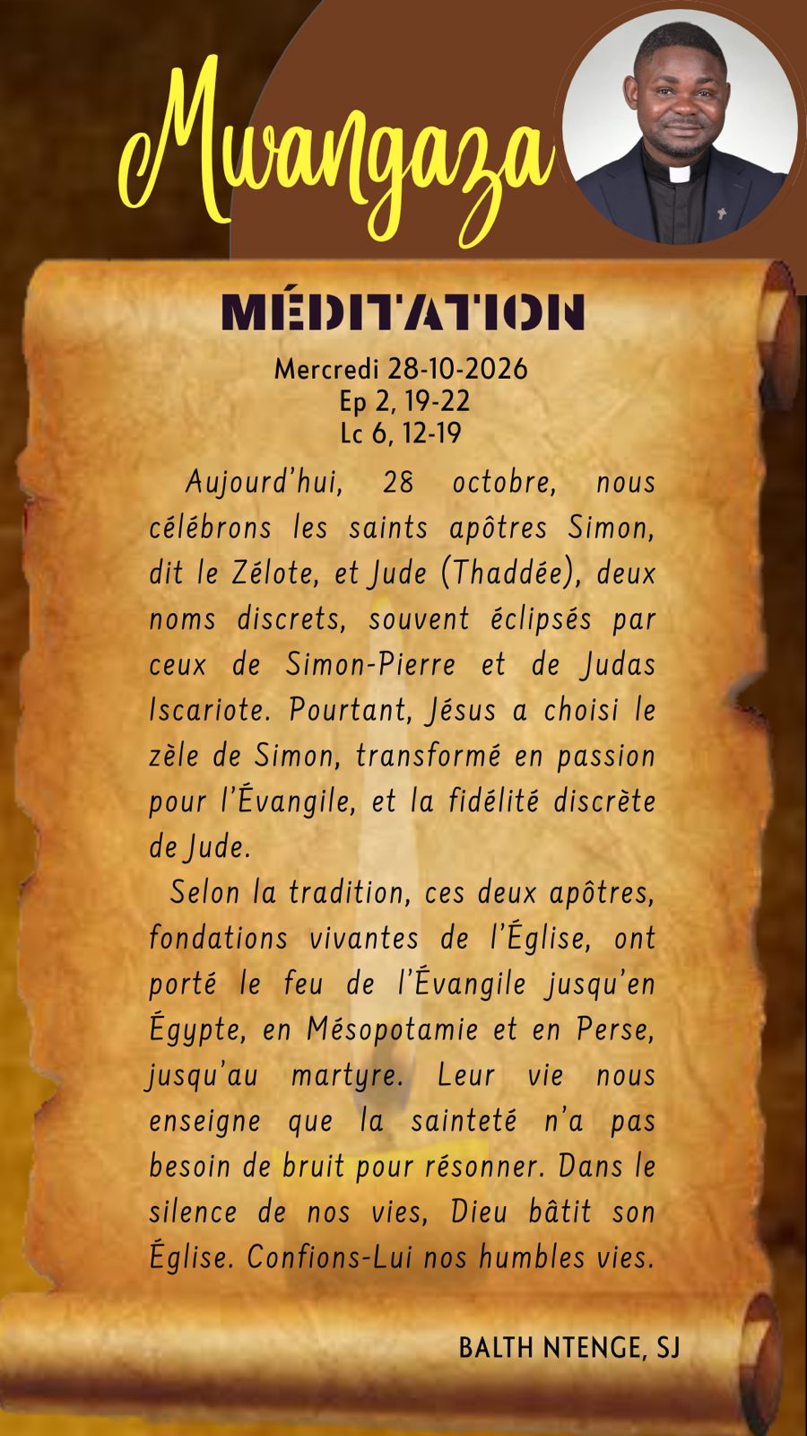 Mercredi 28.10.2026