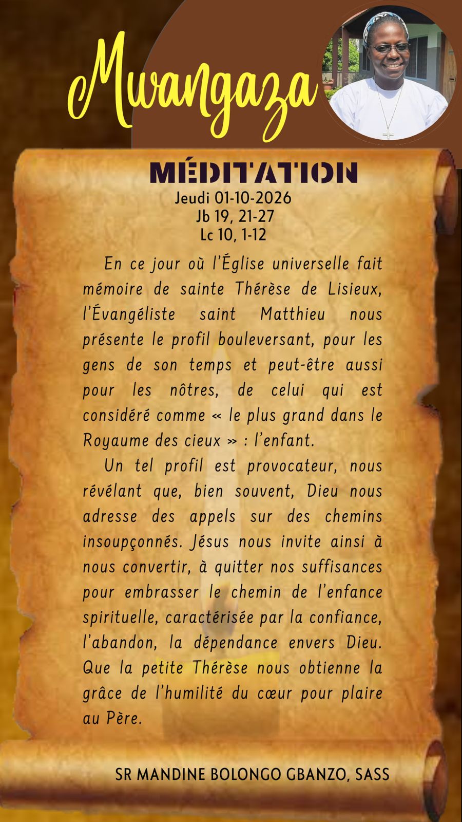 Jeudi 01.10.2026