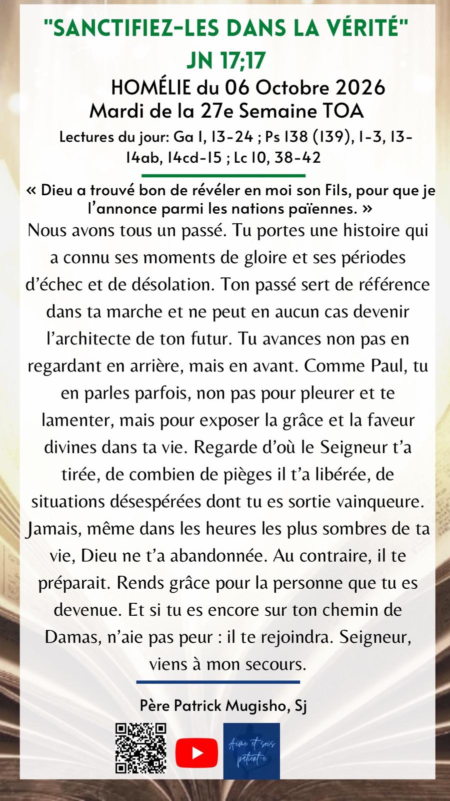 Mardi 06.10.2026
