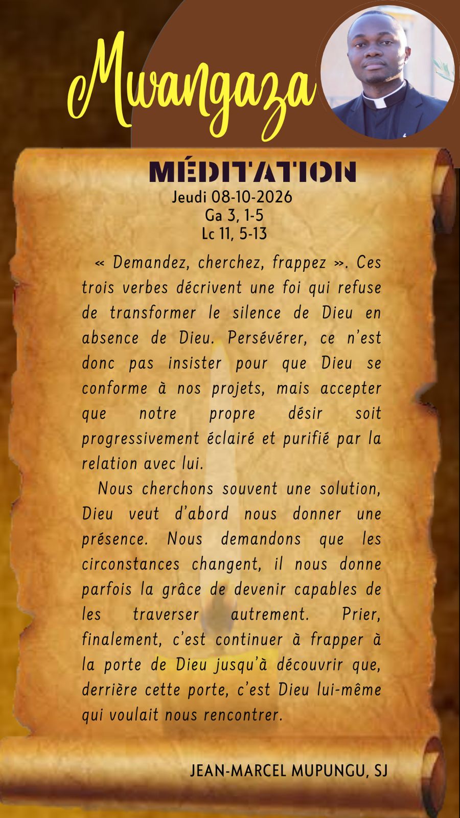 Jeudi 08.10.2026 
