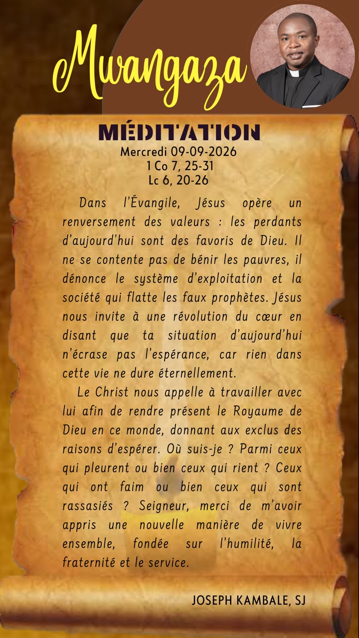 Mercredi 09.09.2026