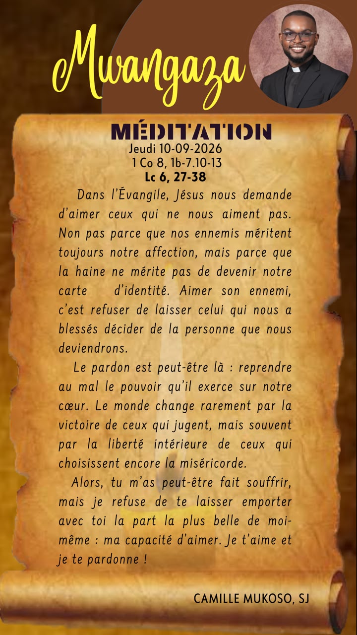 Jeudi 10.09.2026
