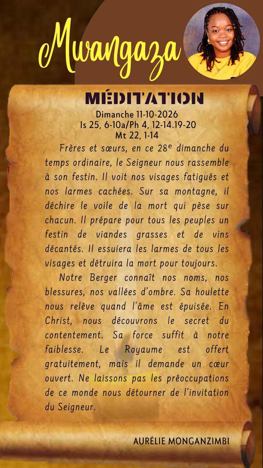 Dimanche 11.10.2026