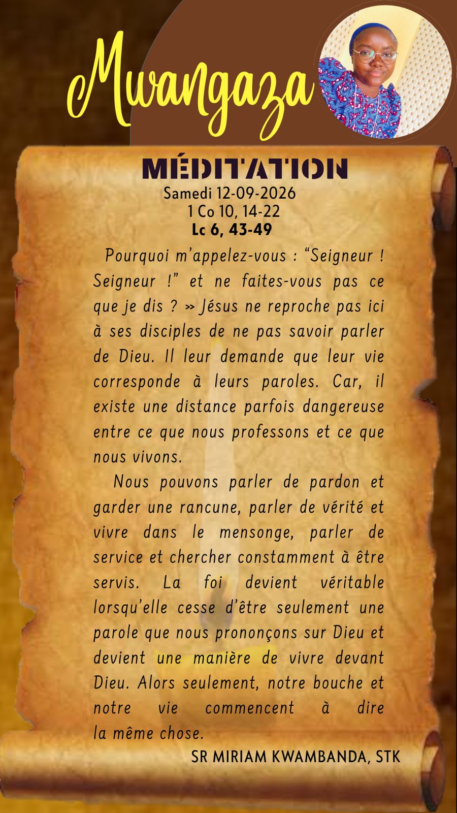 Samedi 12.09.2026