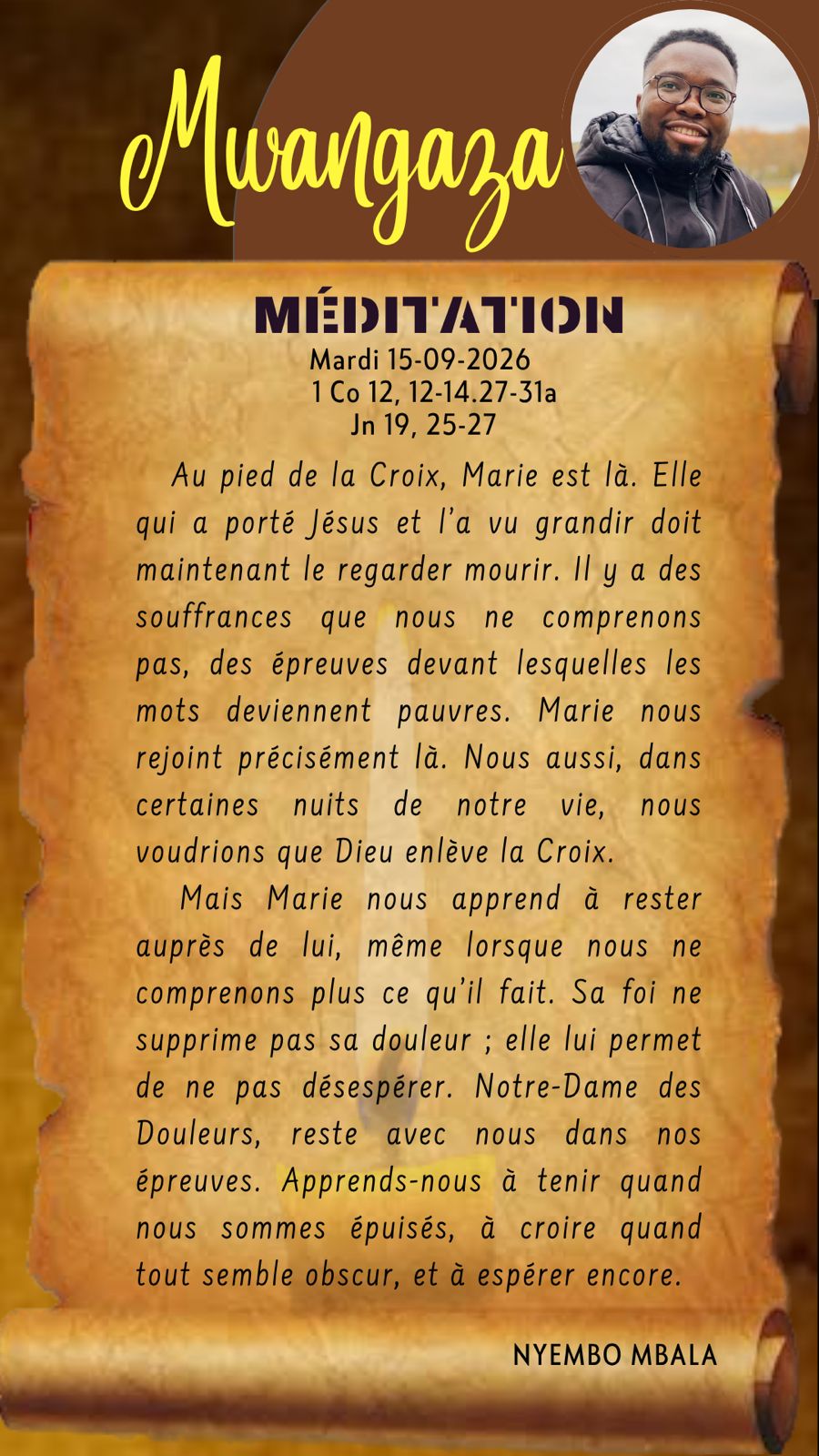 Mardi 15.09.2026