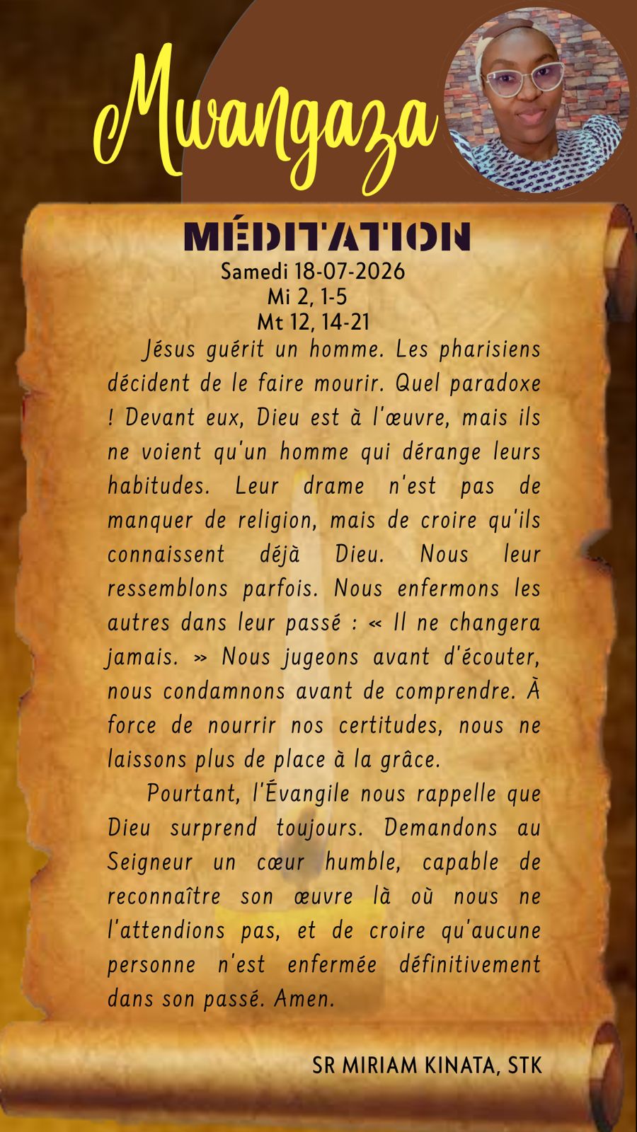Samedi 18.07.2026