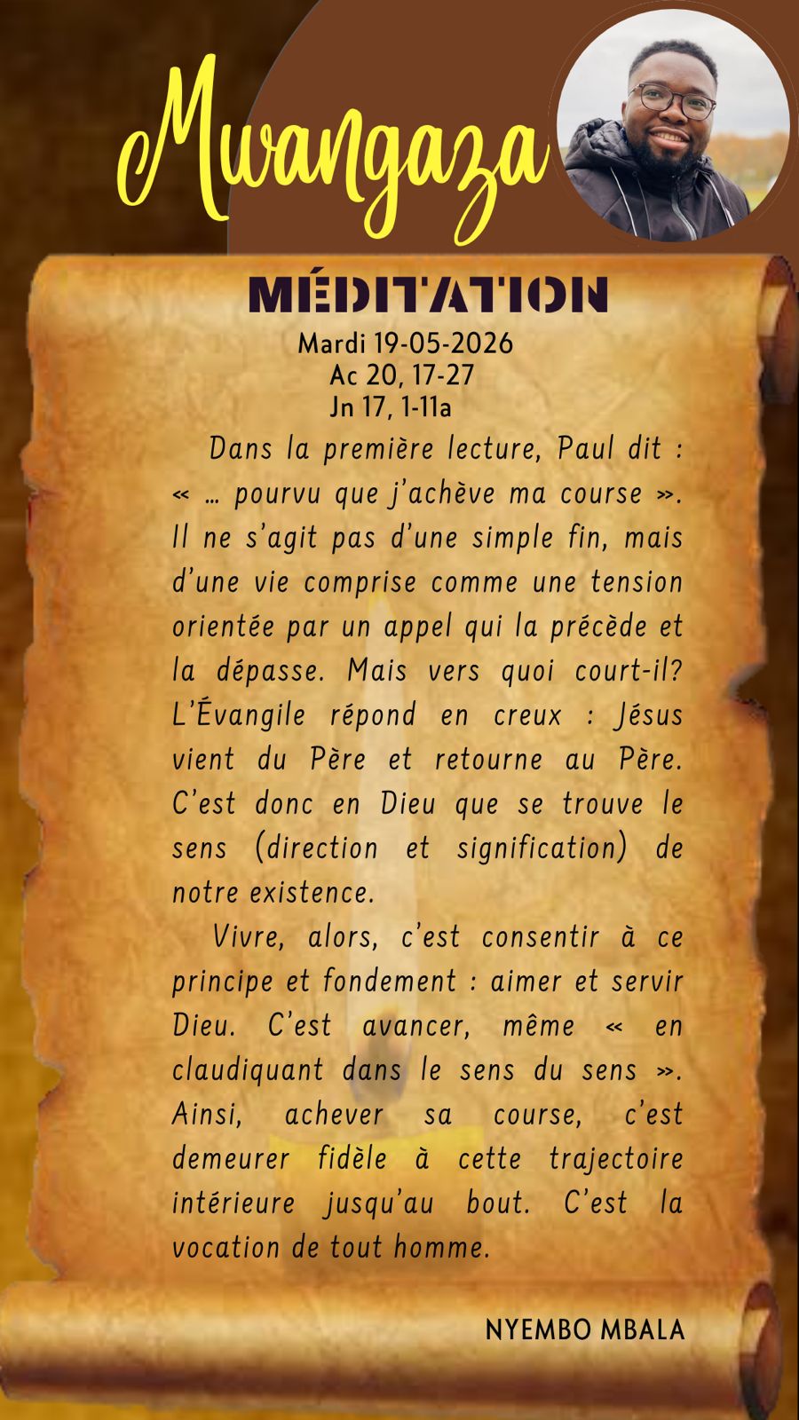 Mardi 19.05.2026