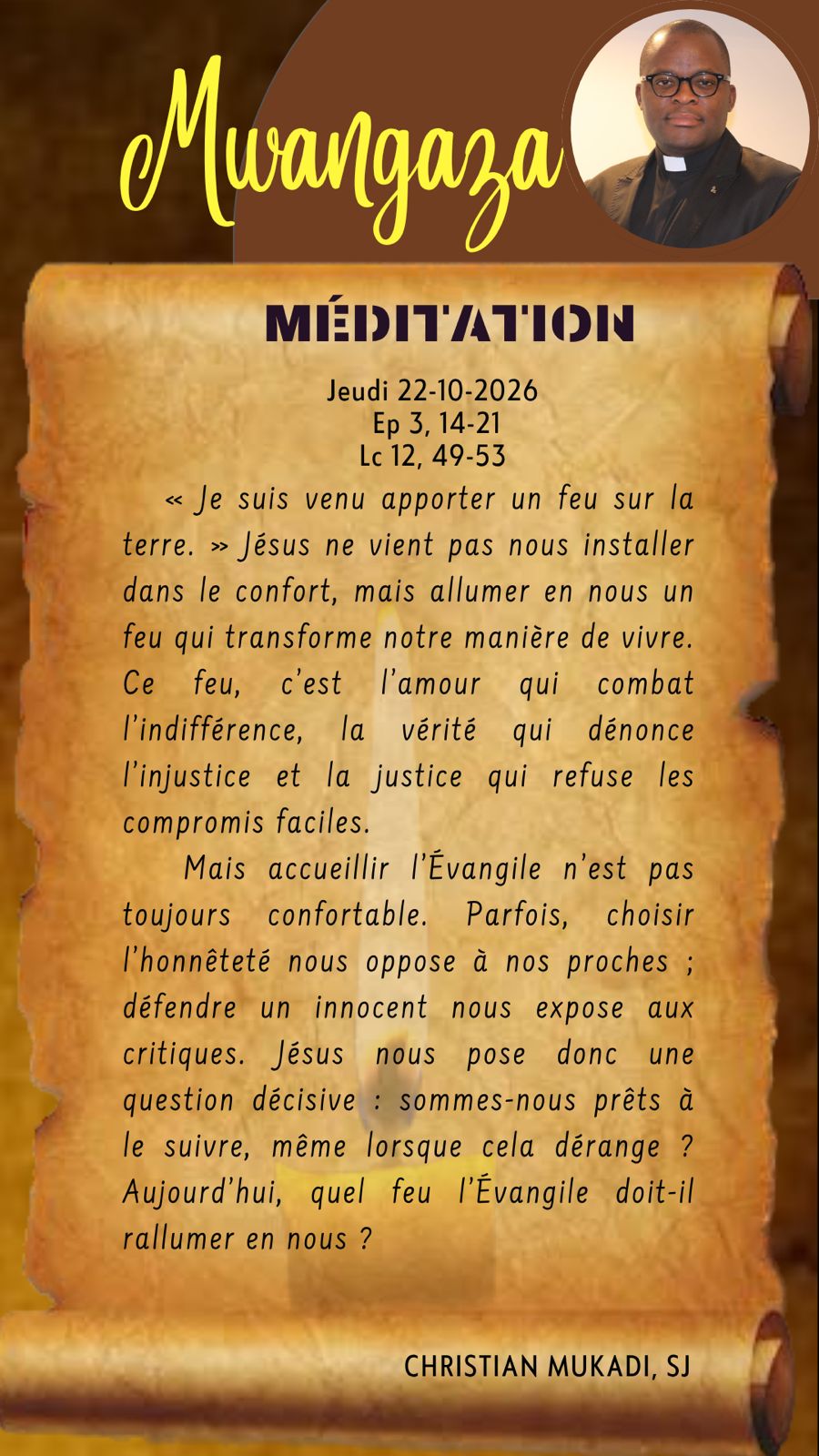 Jeudi 22.10.2026