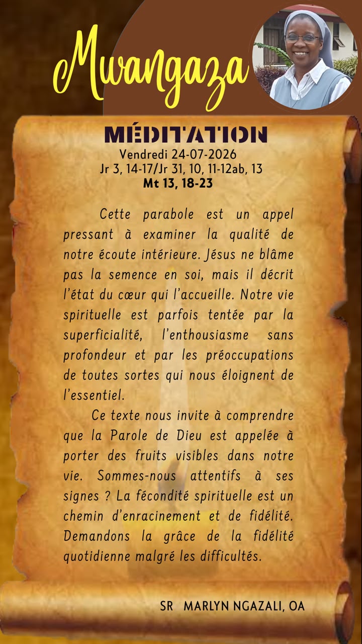 Vendredi 24.07.2026