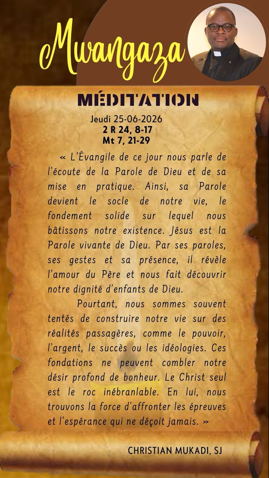 Jeudi 25.06.2026
