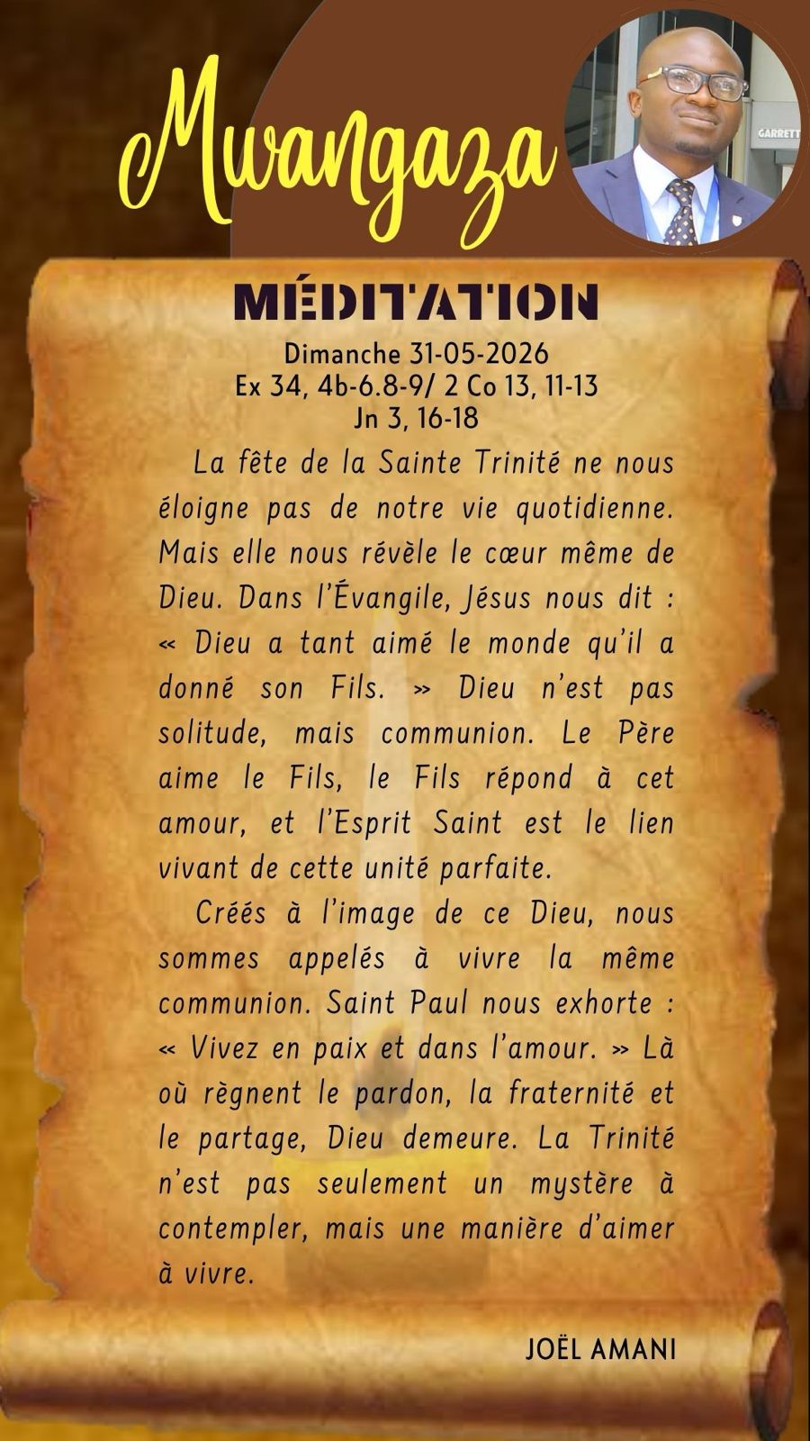 Dimanche 31.05.2026